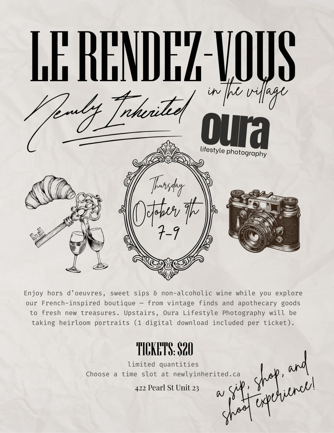 Le Rendezvous Event Ticket