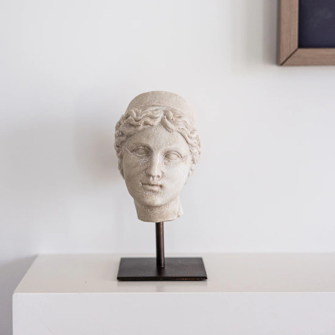 Roman Head Sculpture