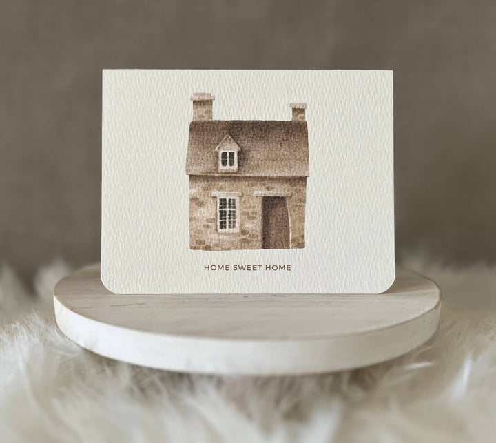 Paper Kuts - "Home Sweet Home" New Home Card, Includes Kraft Envelope