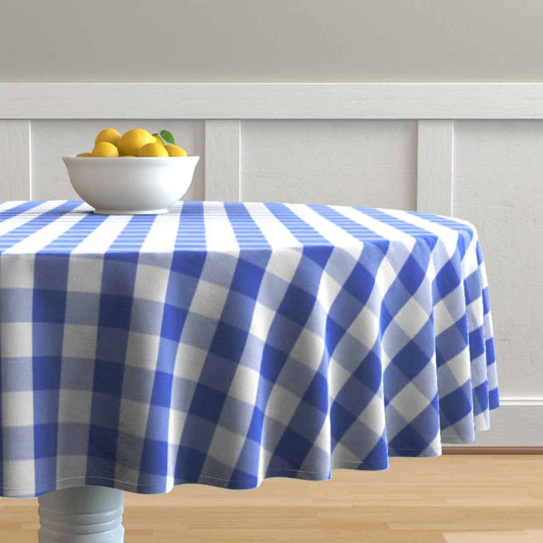 Fabstyles - Fabstyles Country Check High-Quality Tablecloth