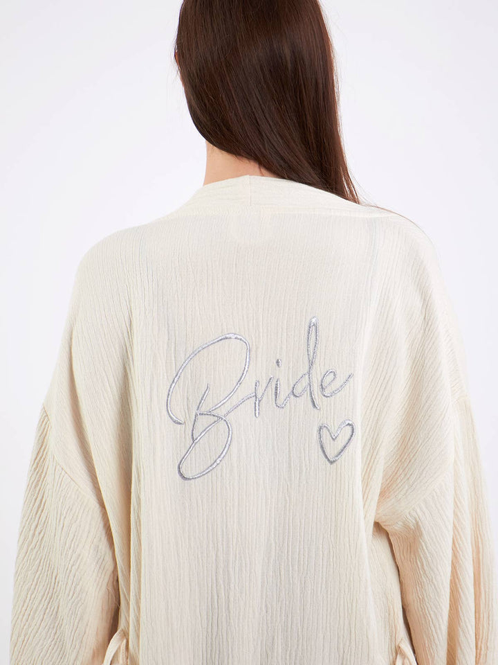Bride Script Robe