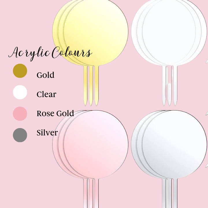 Wedding Cake Topper Dessert Topper