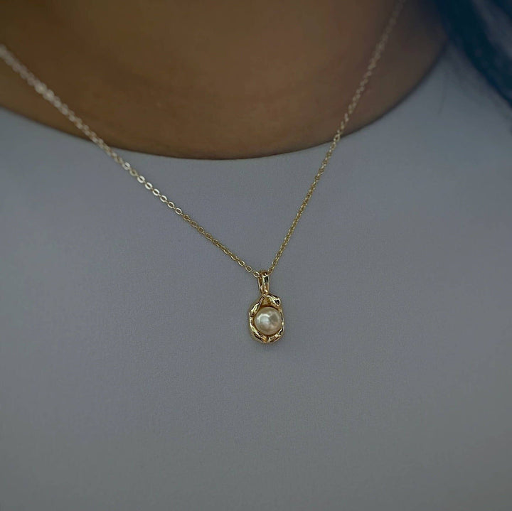 iBijoux - Single Pearl Pendant Necklace