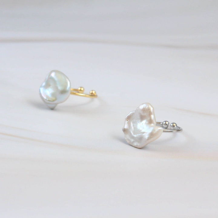 iBijoux - Authentic Freshwater Baroque Pearl Ring (1R09b)