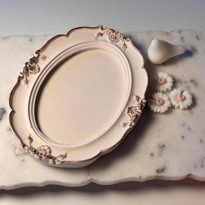 Home Pro Idea - Ornate Oval Candle Base