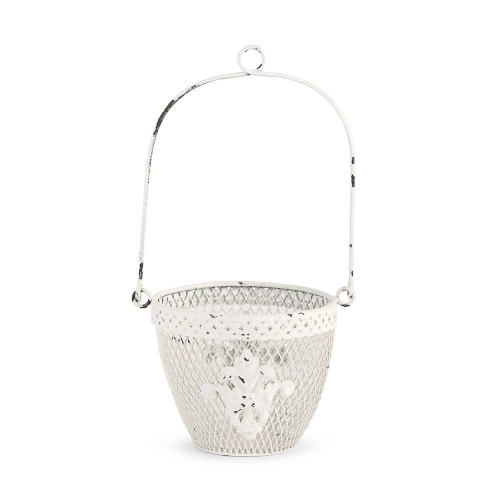 Weddingstar Inc. - Shabby Chic Metal Flower Basket