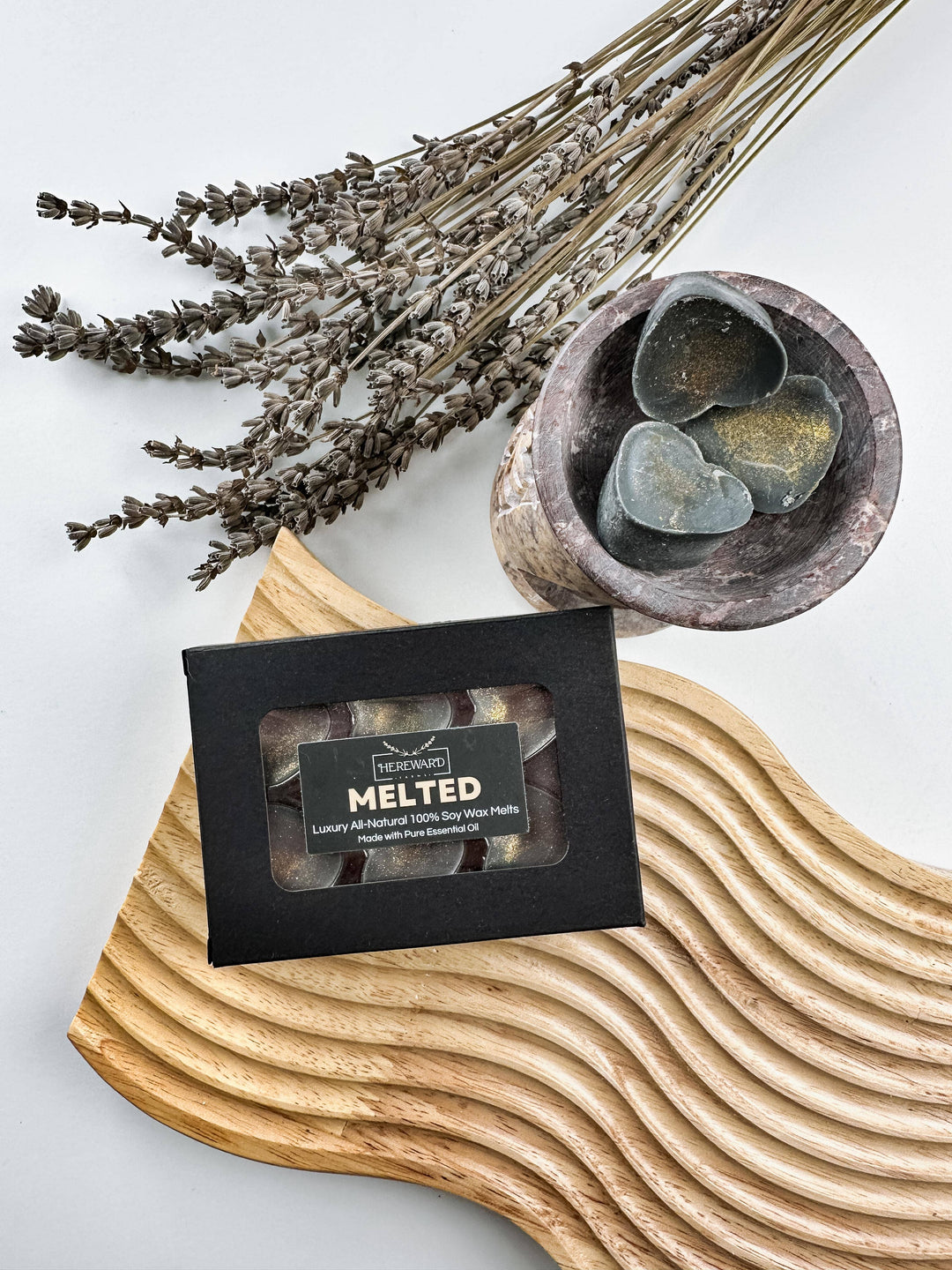 Hereward Farms - Soy Wax Melt | Melted