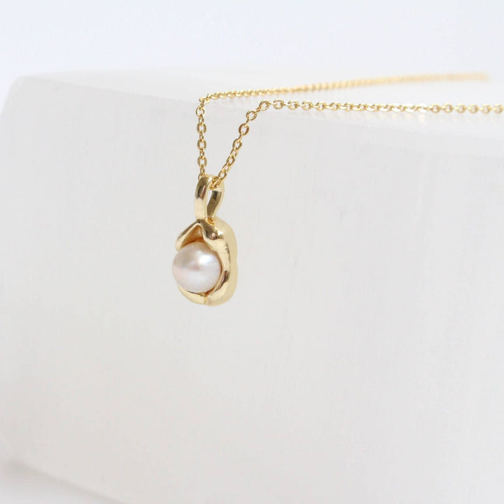 iBijoux - Single Pearl Pendant Necklace