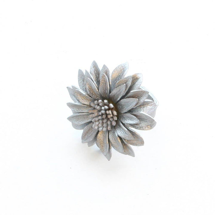 Suzie Blue Canada - Leather Flower Ring