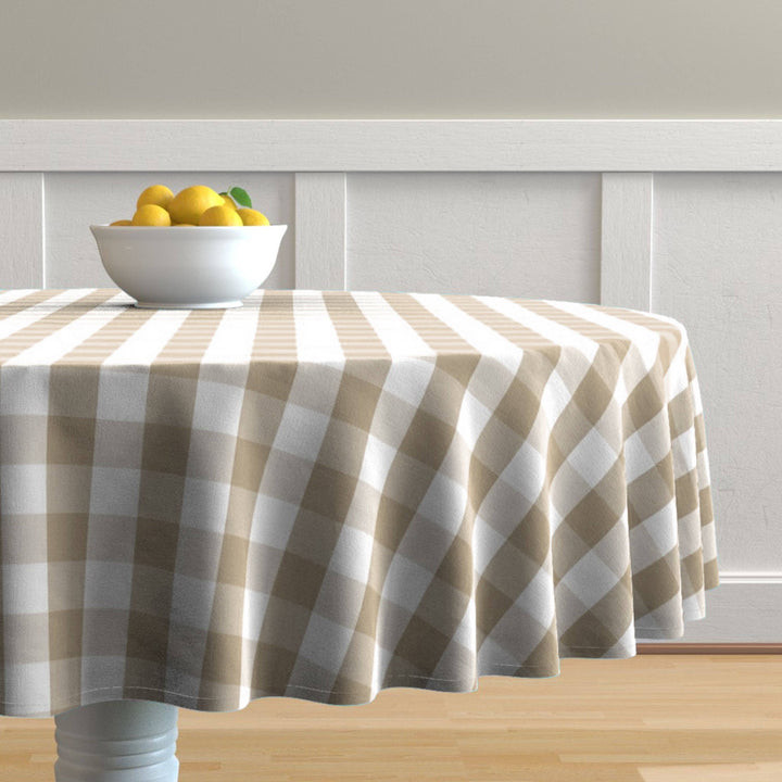 Fabstyles - Fabstyles Country Check High-Quality Tablecloth