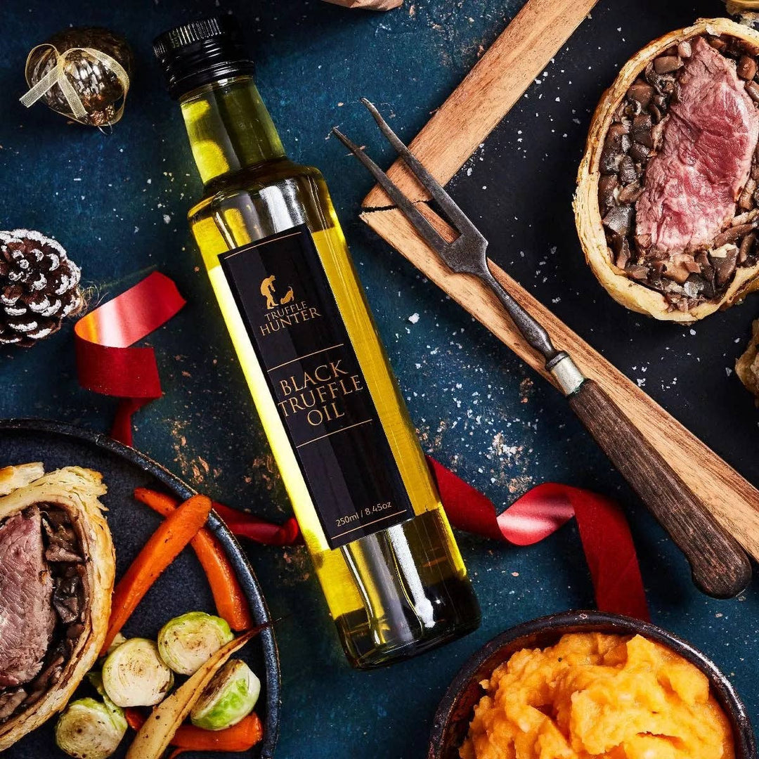 Truffle Pig Canada - Black Truffle Oil (250ml) Seasoning & Marinading - Olive Oil