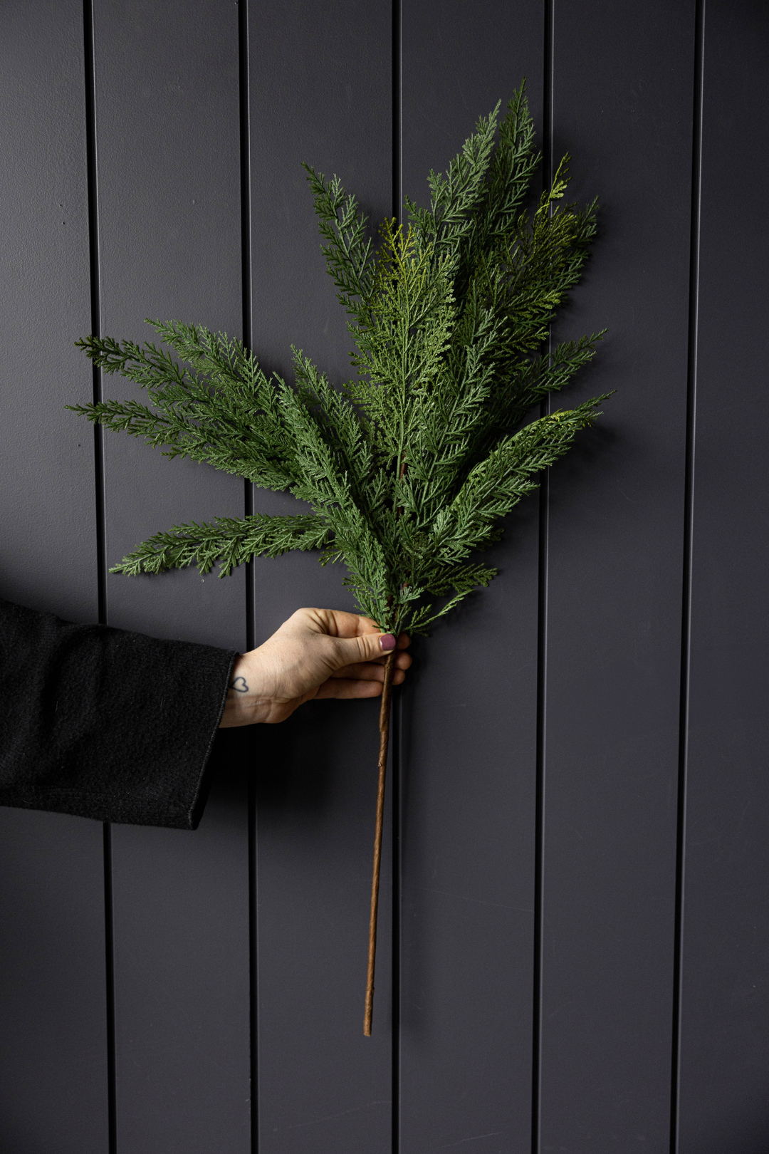 Luxe B Co - Cypress Leaf Full Real Touch Stems