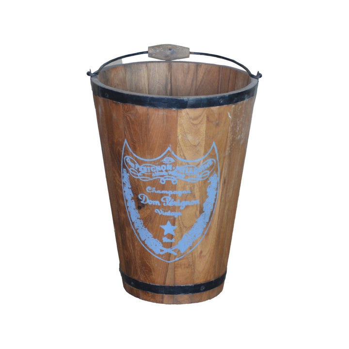 Wooden Dom Perignon Champagne Bucket