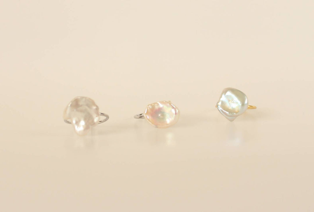 iBijoux - Authentic Freshwater Baroque Pearl Ring (1R09b)