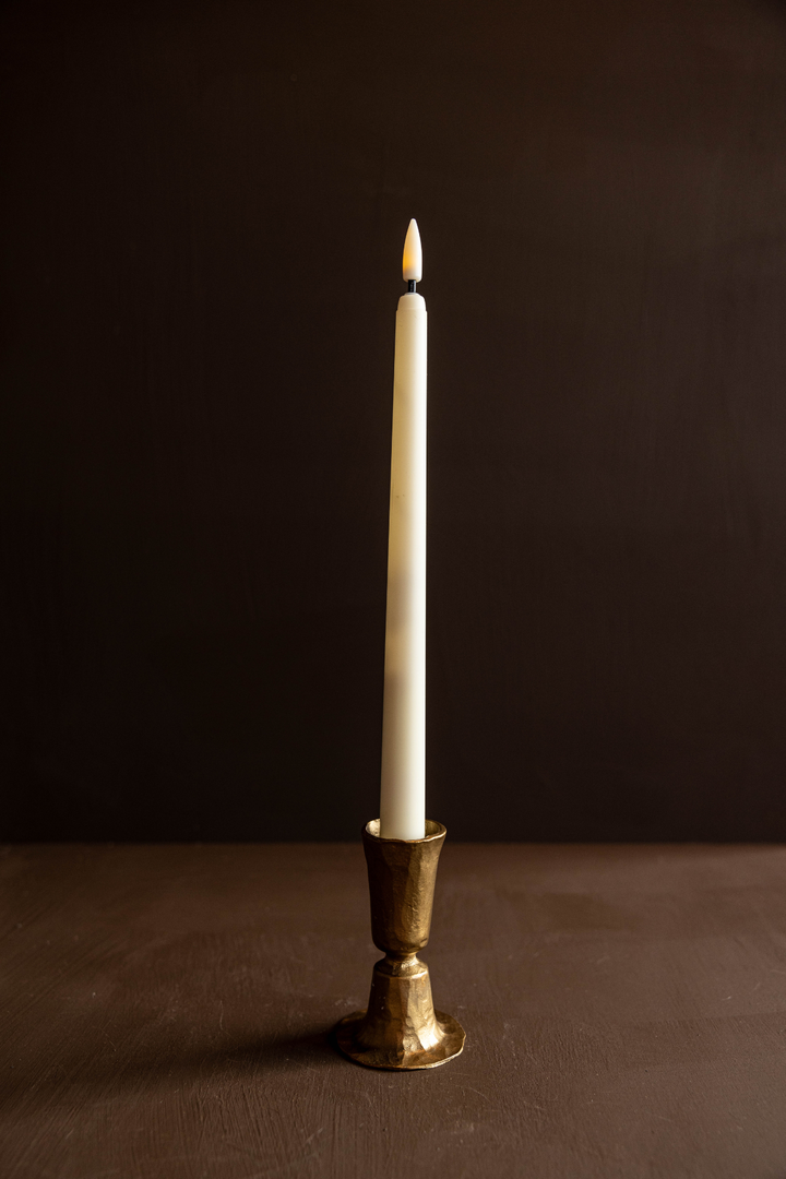 Luxe B Co - Brass Tapered Candle Holder