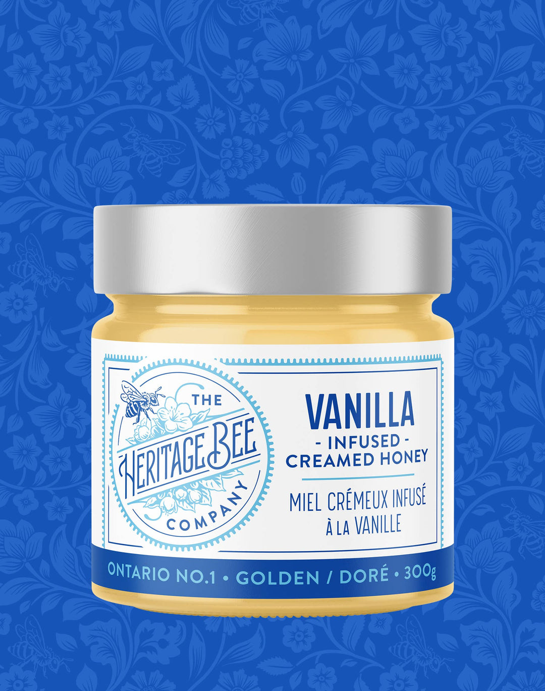 Heritage Bee Co. - Vanilla Creamed Honey - 300 g (10.6 oz)