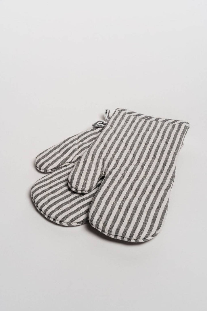 Fabstyles - Bistro Stripe Oven Mitt set of 2