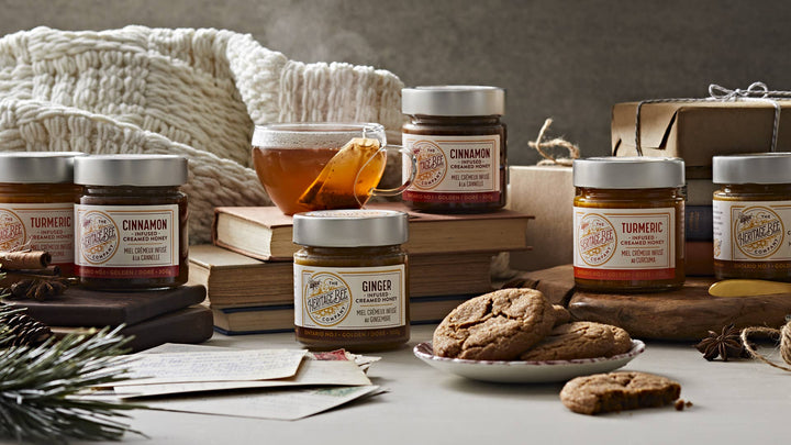 Heritage Bee Co. - Ginger Creamed Honey - 300 g (10.6 oz)