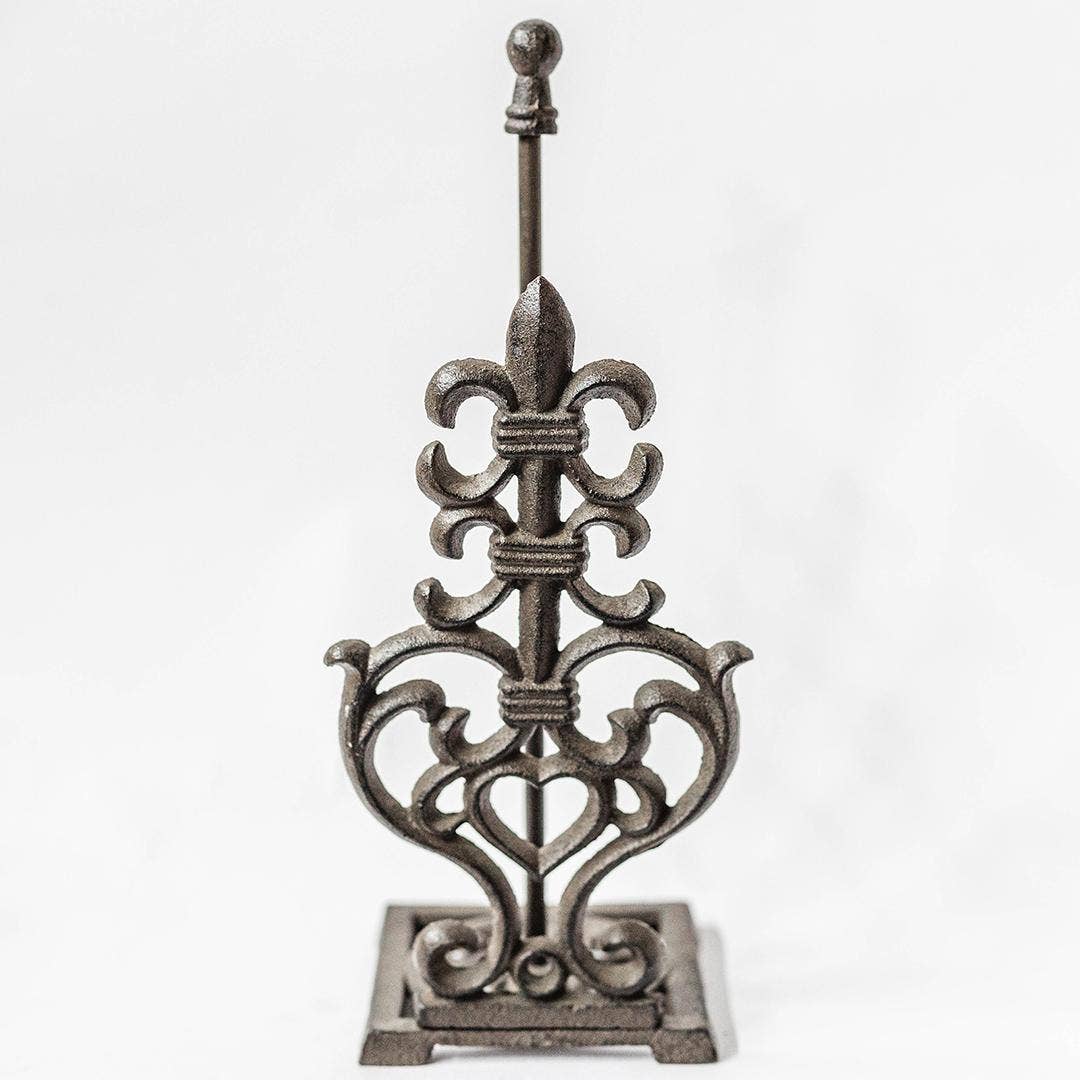 Cast Iron Paper Towel Holder