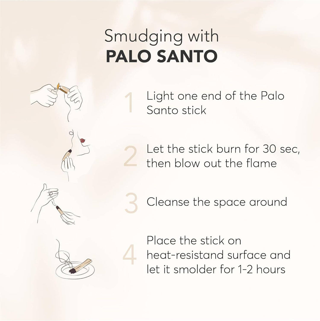 Blooms of Love - Palo Santo Sticks Authentic (Approx. 160 Grams | 5.6 Oz 20 pieces)