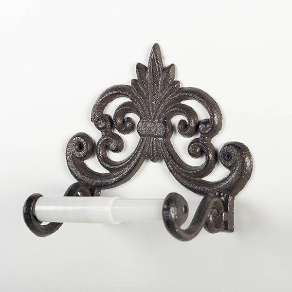 Cast Iron Toilet Paper Holder