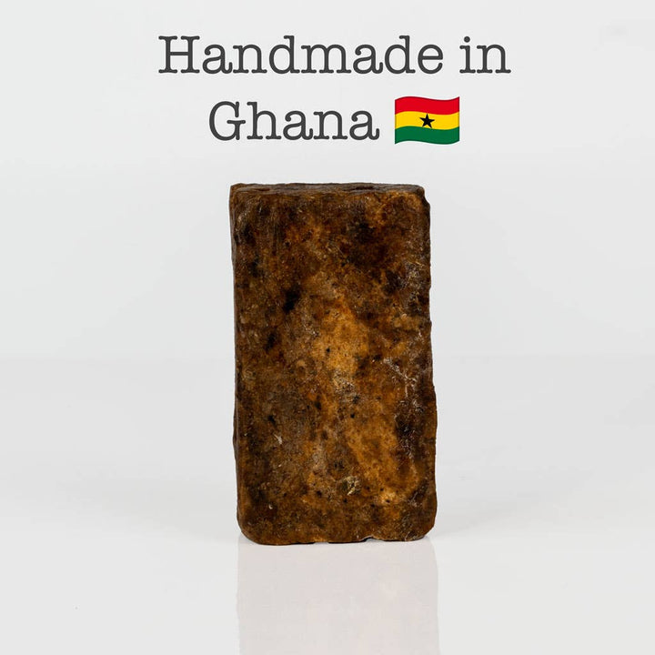 EcoFreax - Authentic African Black Soap - 5oz. Raw Bar