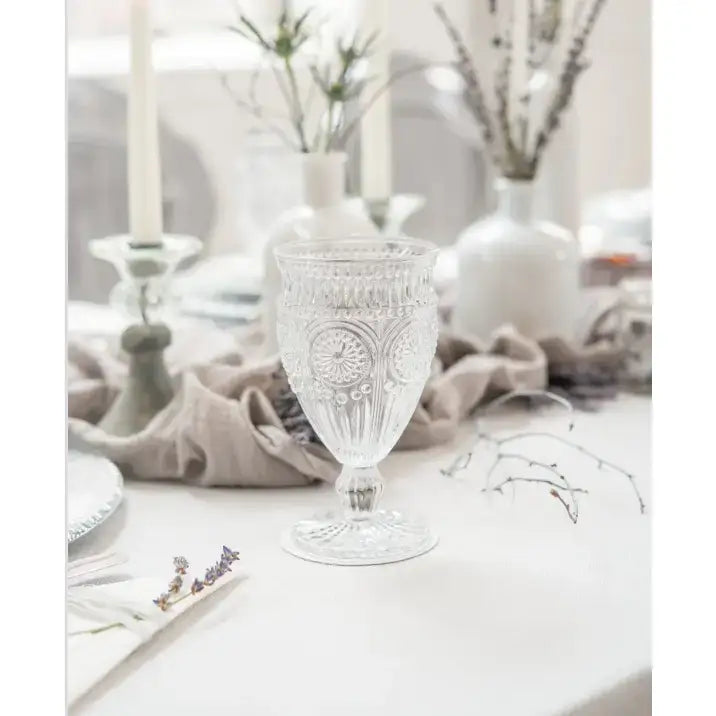 Wine Water Goblet Clear