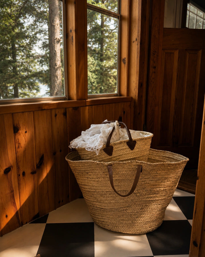 Large Palm Market Bag
