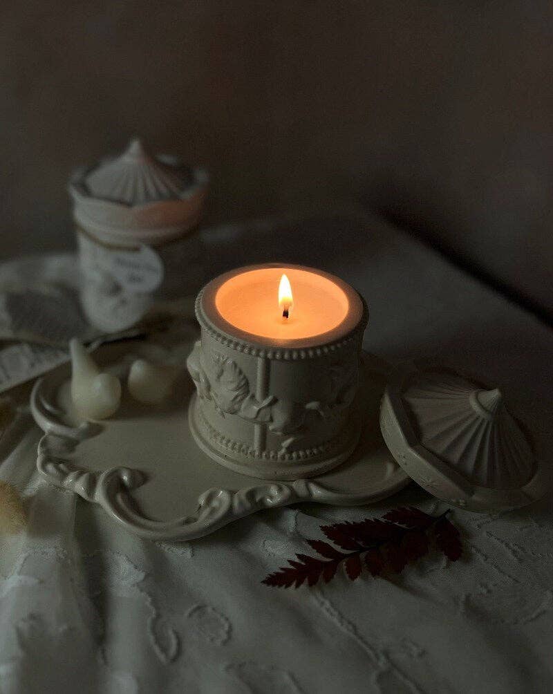 Home Pro Idea - Merry-Go-Round Candle Jar