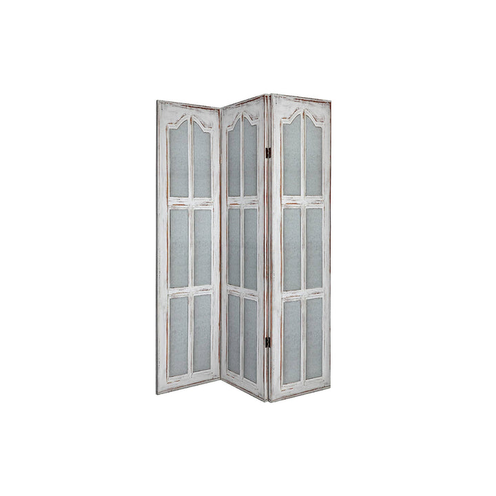 Double Sided Canvas Screen Arched Window Pane