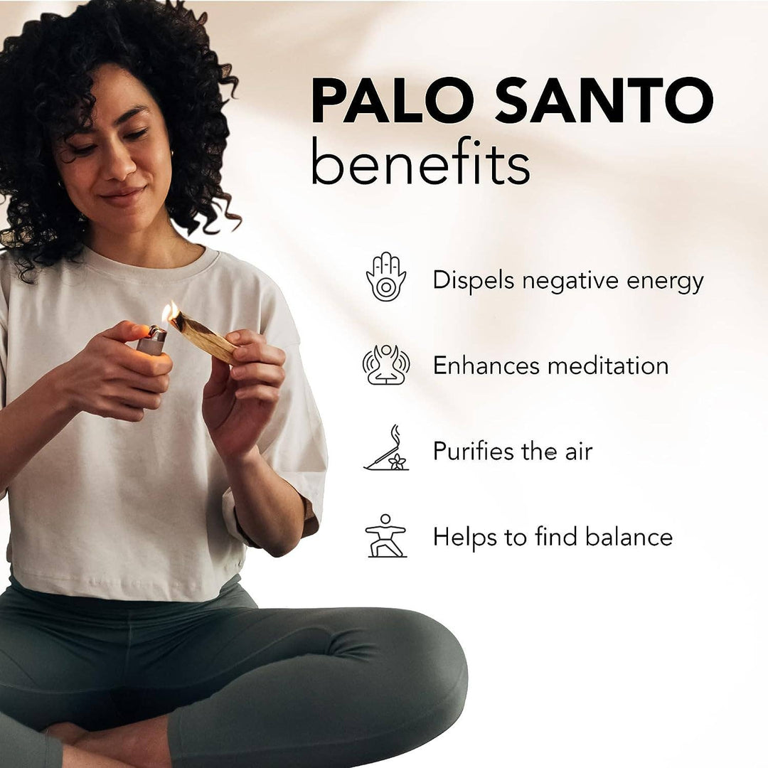 Blooms of Love - Palo Santo Sticks Authentic (Approx. 160 Grams | 5.6 Oz 20 pieces)