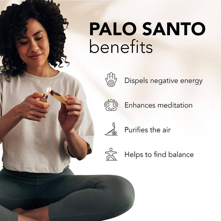 Blooms of Love - Palo Santo Sticks Authentic (Approx. 160 Grams | 5.6 Oz 20 pieces)