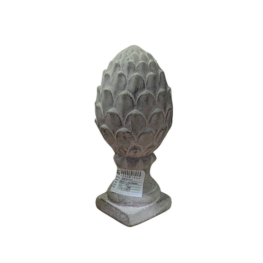 Small Cement Artichoke