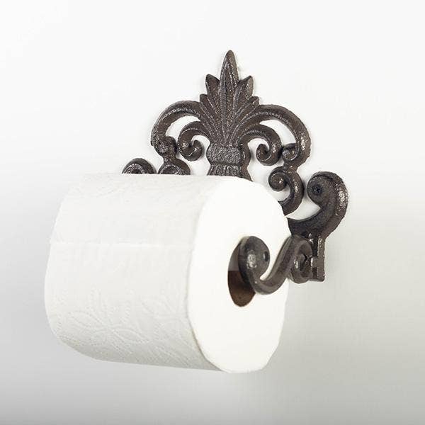 Cast Iron Toilet Paper Holder