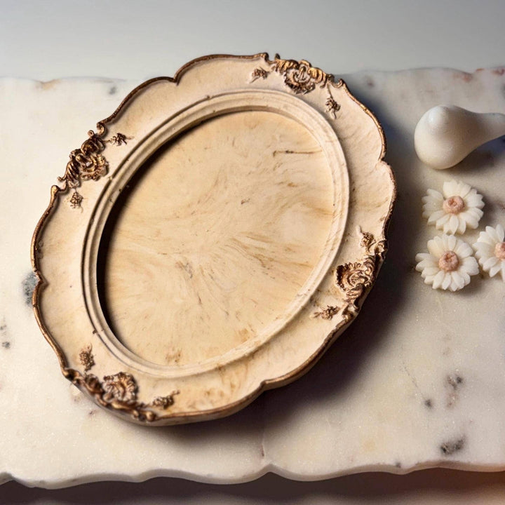 Home Pro Idea - Ornate Oval Candle Base