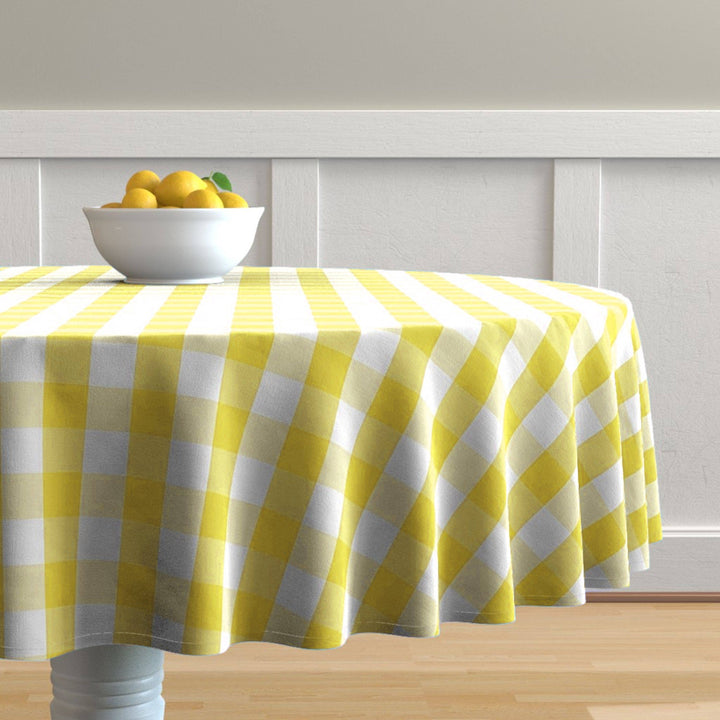Fabstyles - Fabstyles Country Check High-Quality Tablecloth