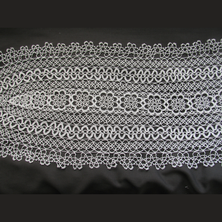 Eastern Sunrise Lace And Linens Inc. - French Shuttle Tatting Lace Classic  Oval Table Runners