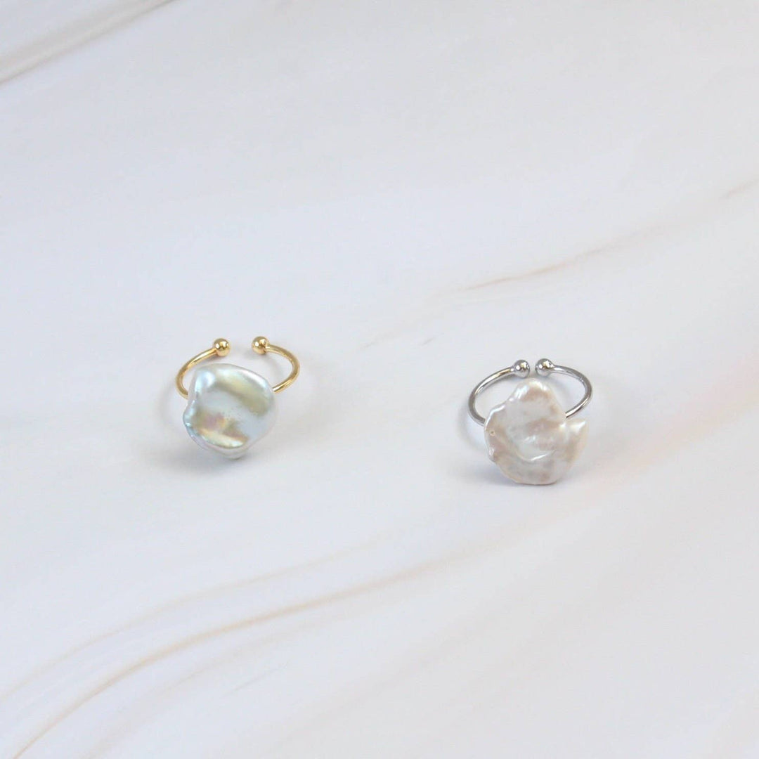 iBijoux - Authentic Freshwater Baroque Pearl Ring (1R09b)