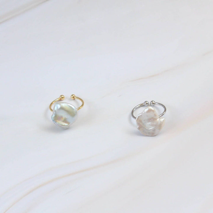 iBijoux - Authentic Freshwater Baroque Pearl Ring (1R09b)