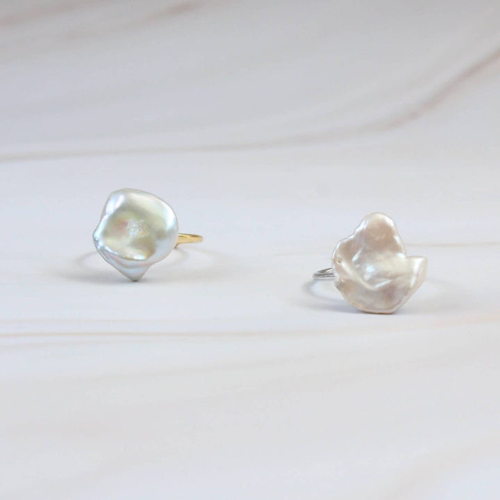 iBijoux - Authentic Freshwater Baroque Pearl Ring (1R09b)