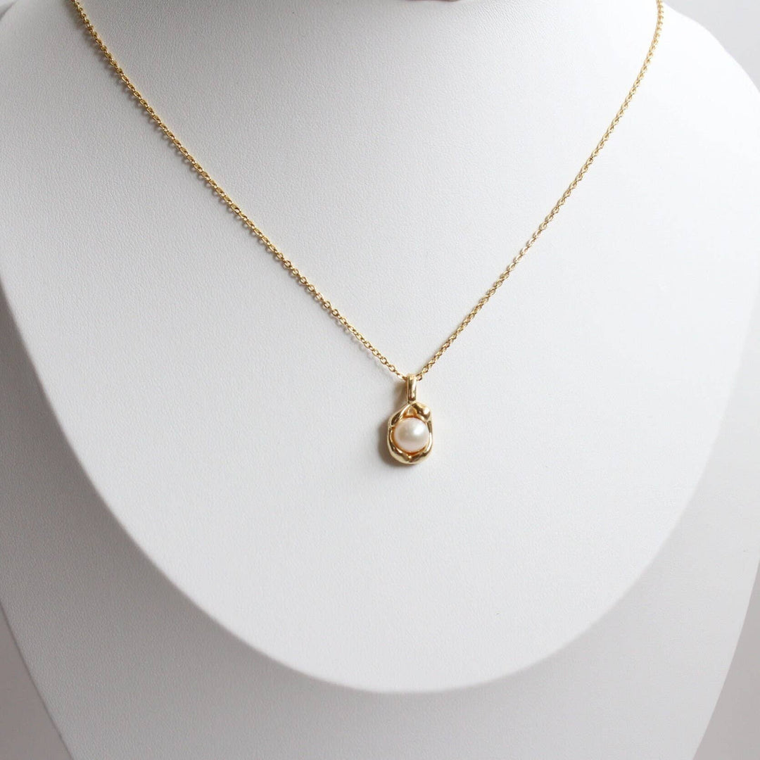iBijoux - Single Pearl Pendant Necklace