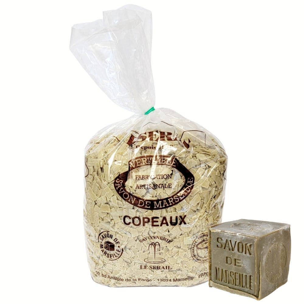 Au Savon de Marseille - Marseille soap Flakes 1kg - Unscented - Le Serail