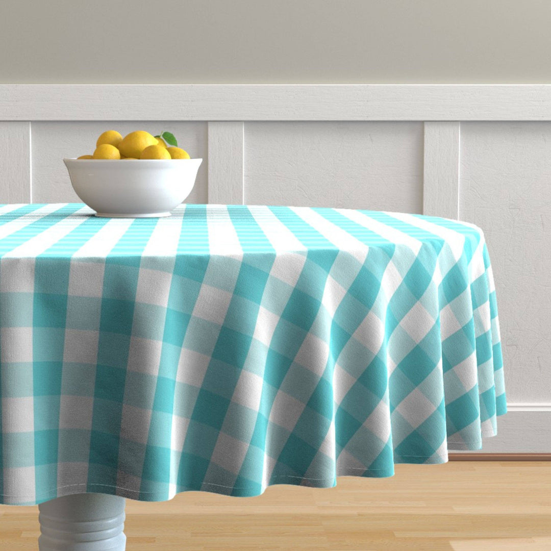 Fabstyles - Fabstyles Country Check High-Quality Tablecloth