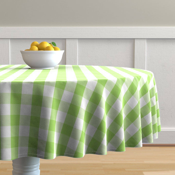 Fabstyles - Fabstyles Country Check High-Quality Tablecloth