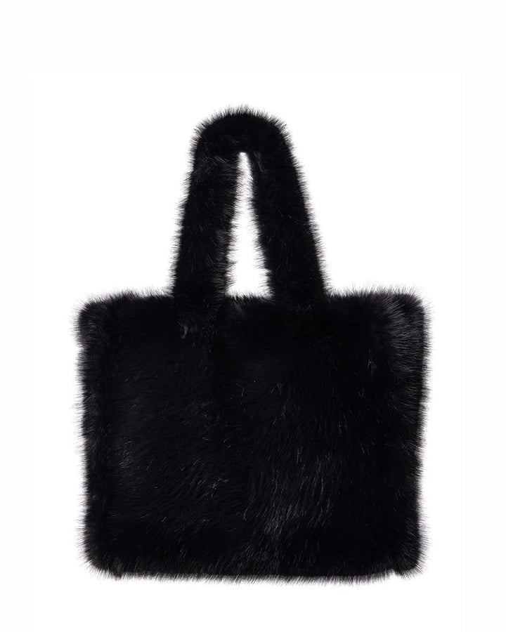 FREED OVERSIZED FAUX FUR TOTE