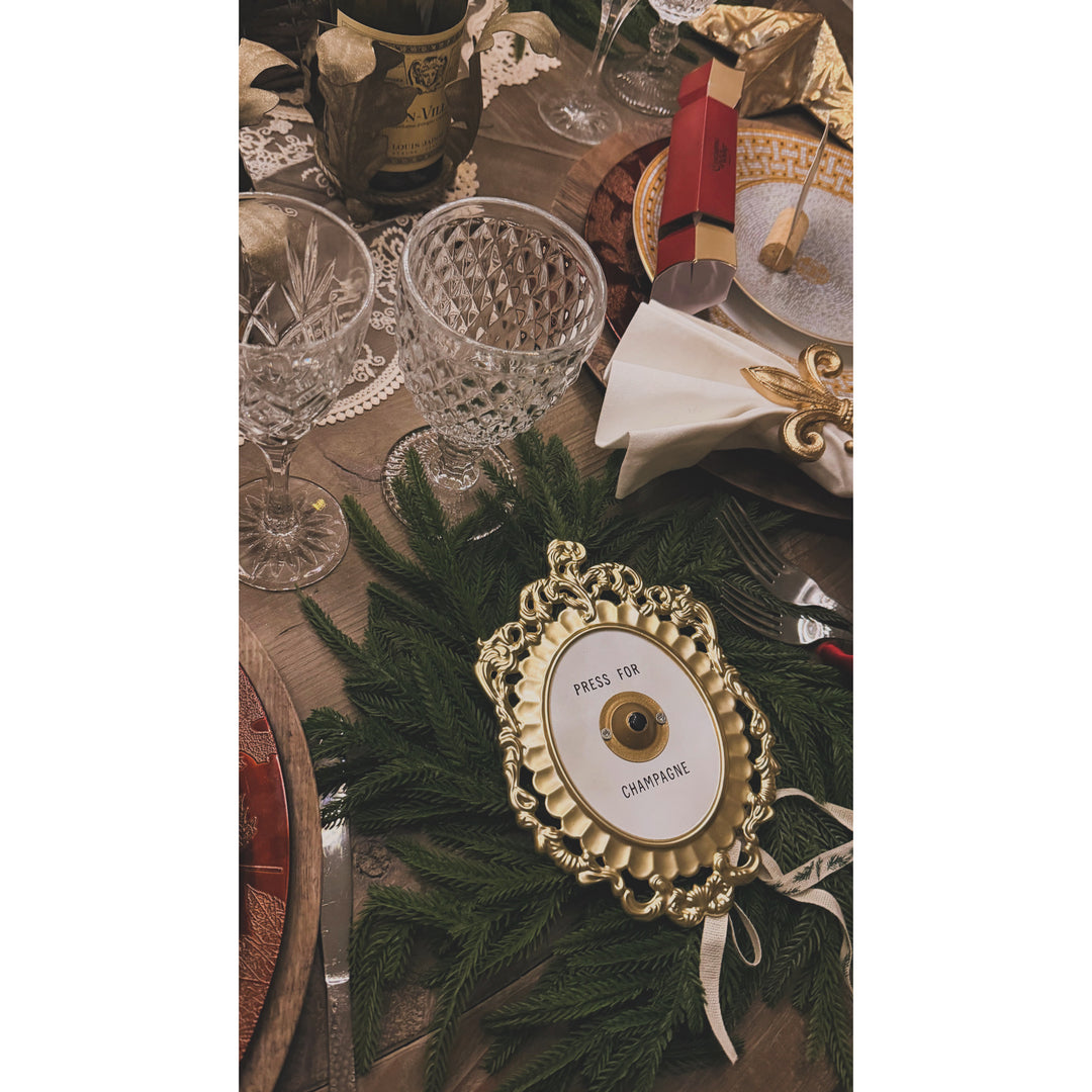 ring for champagne doorbell