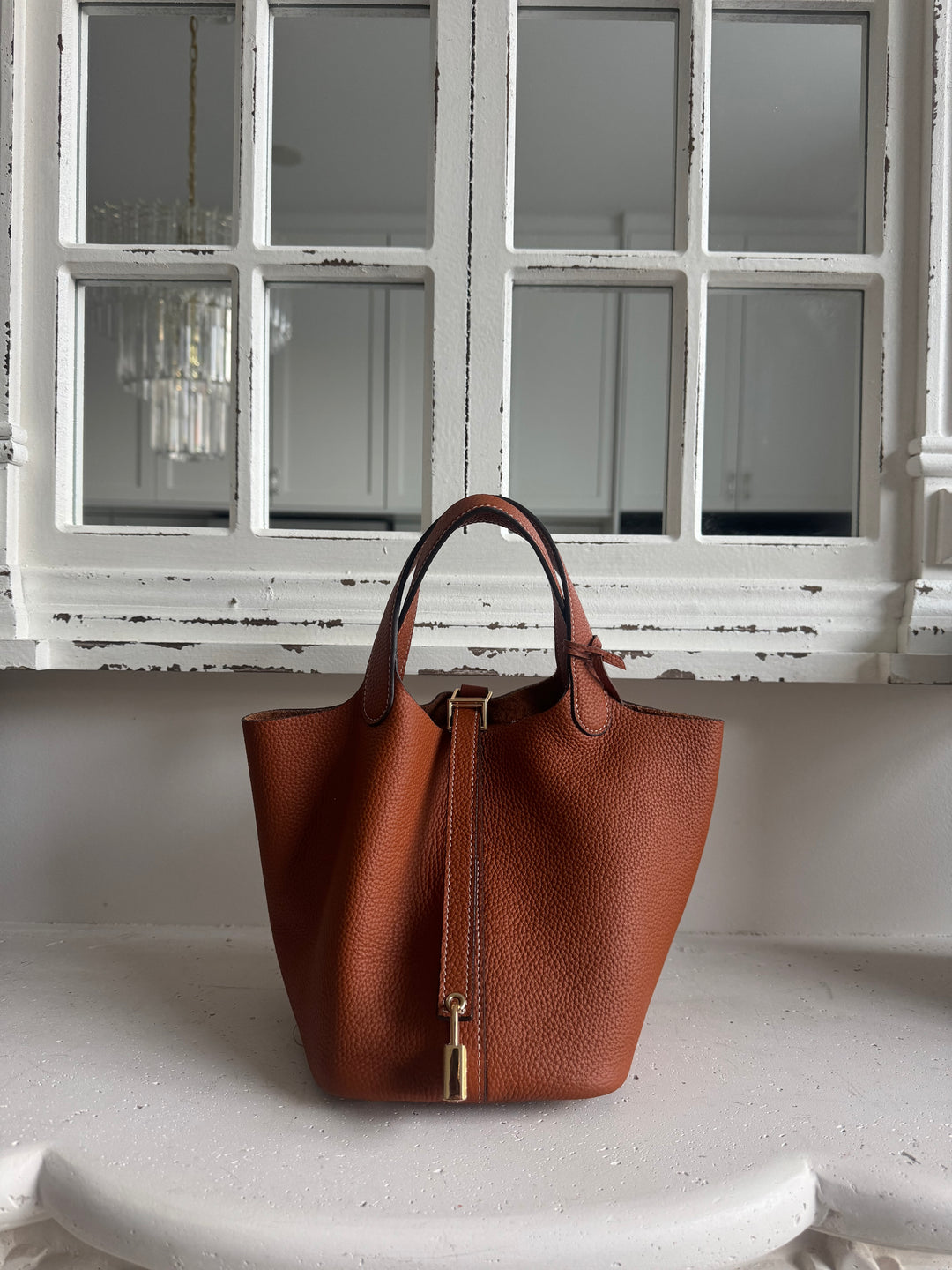 The Iconic Mini Bag in Camel