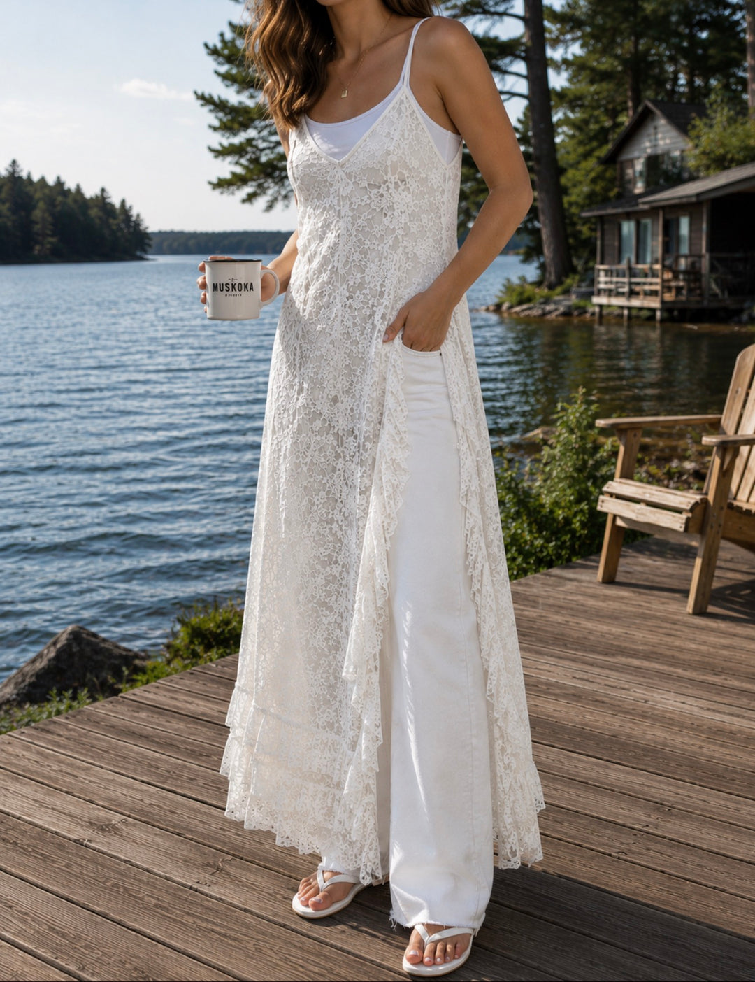 Lace Tank Dress