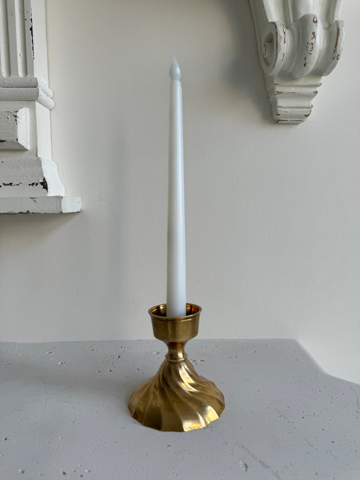 Gilded Candlestick Holder