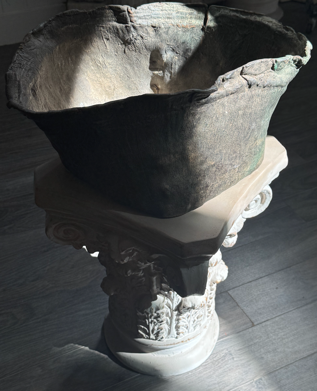 HAUER Market Brooks Leather Vintage Bowl